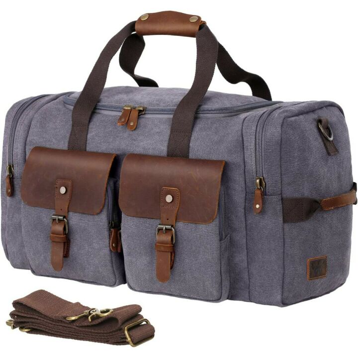 WOWBOX Weekender Duffel Bag for Travel & Overnight Use