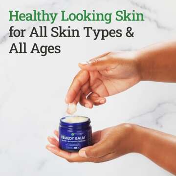 Truremedy Naturals Remedy Balm with Tea Tree Oil, 2 oz - Soothing Relief for Itchy Skin, Rash, and Athlete's Foot - Moisturizing Foot and Body Balm for Dry Skin - Tea Tree, Lavender and Eucalyptus