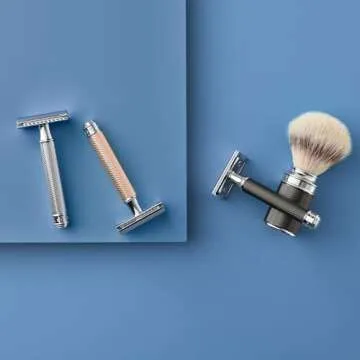 MÜHLE Grande R89 Double Edge Safety Razor (Closed Comb) | Perfect for Everyday Use | Barbershop Quality Close Smooth Shave | Luxury Razor for Men