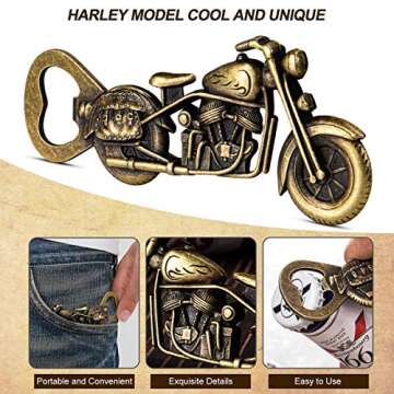 Unique Motorcycle Beer Gifts for Men | Vintage Opener