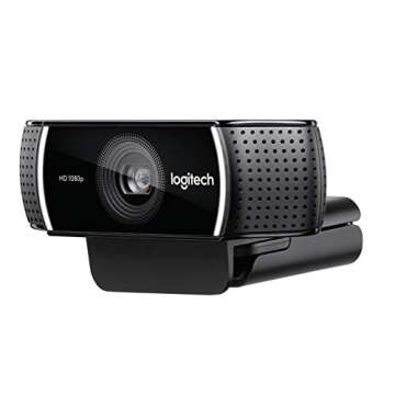 Logitech 1080p Pro Stream Webcam for HD Video Streaming and Recording at 1080p 30FPS