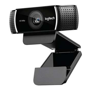 Logitech 1080p Pro Stream Webcam for HD Video Streaming and Recording at 1080p 30FPS