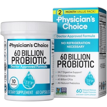 Physician's CHOICE Optimal Gut Health: Probiotics & Enzymes