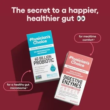 Physician's CHOICE Optimal Gut Health: Probiotics & Enzymes