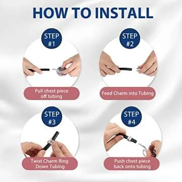 Personalized Stethoscope Name Tag Custom Stethoscope ID Charm Accessories Nurse Gifts for Doctor Vet