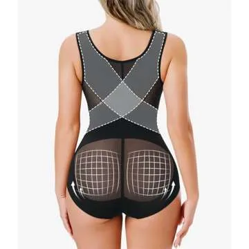 Nebility Women's Tummy Control Bodysuit for Ultimate Shape