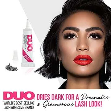 DUO Dark Tone Strip Lash Adhesive, Fast-Dry & Cruelty-Free