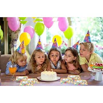 PETCEE 36Pcs Birthday Bookmark Certificates for Kids Classroom - Happy Birthday Bookmarks Certificates for Students Kindergarten Back to School Teacher Supplies Birthday Party Supplies