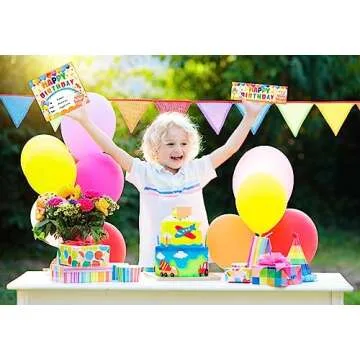 PETCEE 36Pcs Birthday Bookmark Certificates for Kids Classroom - Happy Birthday Bookmarks Certificates for Students Kindergarten Back to School Teacher Supplies Birthday Party Supplies