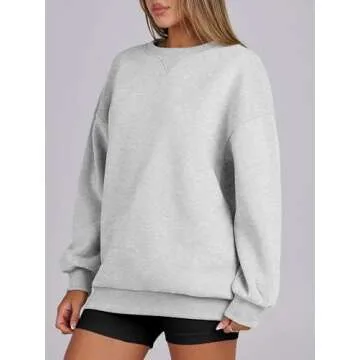 ANRABESS Women’s Cozy Oversized Sweatshirt for Fall