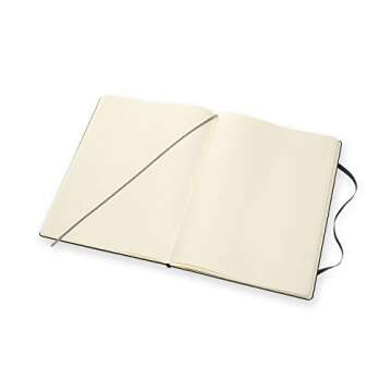 Moleskine Classic Dotted Notebook - A4 Size, Hard Cover, 192 Pages