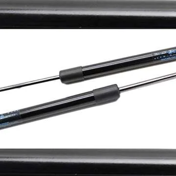 TSUBASA Lift Supports Struts for 2020-2024 Hyundai Elantra (CN7) Front Bonnet Hood Modify Carbon Fiber Gas Charged Shock Dampers Spring Bar (2 PCS) (Normal Black)