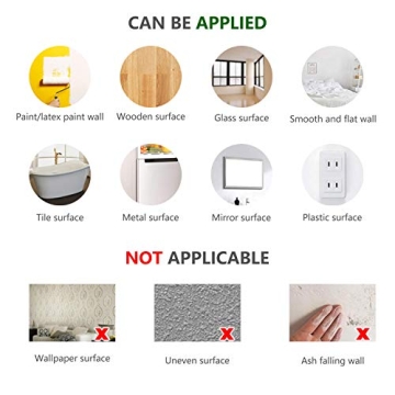 ROFARSO Cute Bunny Wall Stickers for Kids' Rooms