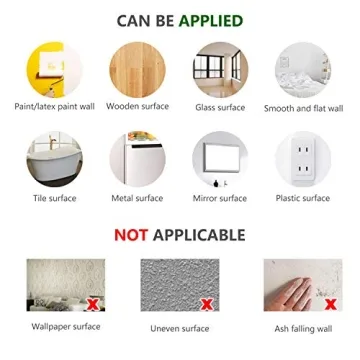 ROFARSO Cute Bunny Wall Stickers for Kids' Rooms