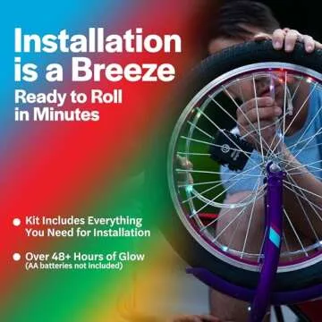 Brightz WheelBrightz Bicycle Wheel Lights - LED Night Lights