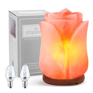 D'aplomb Authentic Himalayan Salt Lamp - Natural Air Purifier