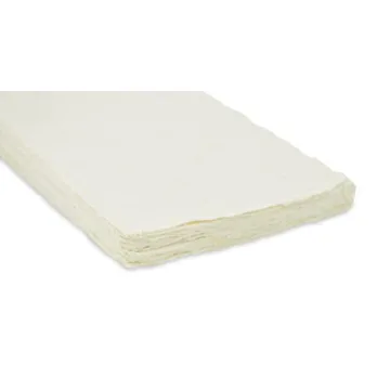 Eco-Friendly Handmade Lokta Card Stock Paper - 25 Sheets