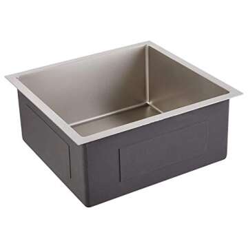 Signature Hardware Atlas 19" Kitchen Sink - Matte Gold