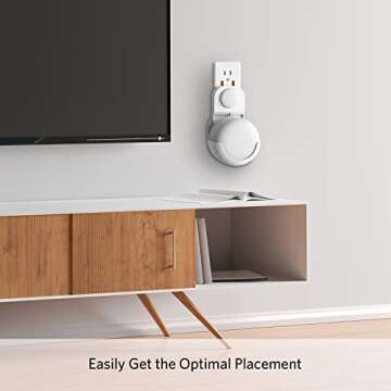 Aobelieve Wall Outlet Mount for Google Nest WiFi Router