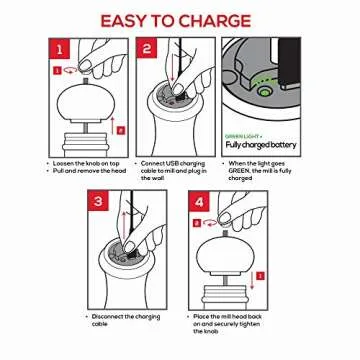 Peugeot Paris Rechargeable Electric Salt Mill 13.5in