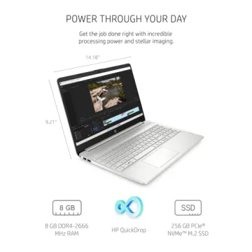 HP 15.6 Laptop Intel Iris Xe Graphics 11th Gen Core i5