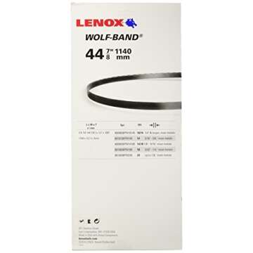 LENOX Tools Portable Band Saw Blades - 5-Pack for Precision Cutting