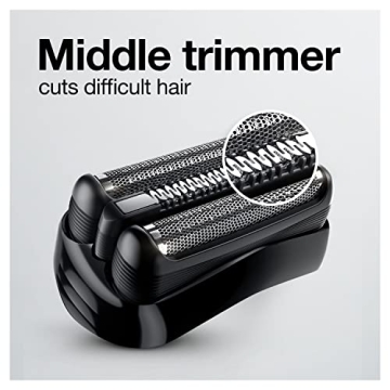 Braun Series 3 Electric Razor: Rechargeable Wet & Dry Shaver