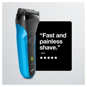 Braun Series 3 Electric Razor: Rechargeable Wet & Dry Shaver
