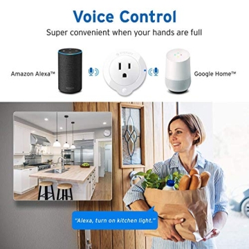 VeSync Smart Plug by Etekcity - 2 Pack Mini WiFi Outlets