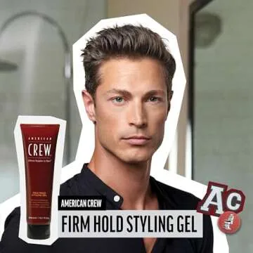 American Crew Firm Hold Styling Gel for All-Day Control