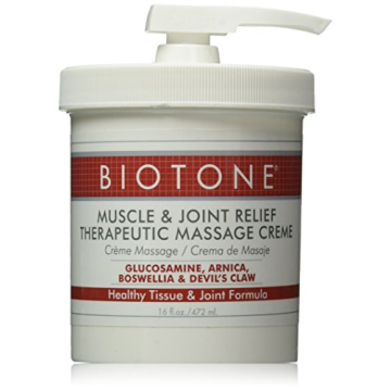 Biotone Muscle and Joint Relief Massage Cream - 16 Ounce