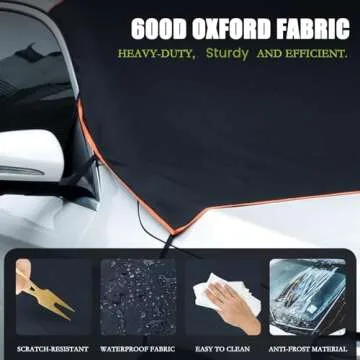 Migaven All Weather Windshield Snow Cover for Cars
