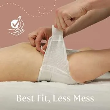 Earth & Eden Sensitive | Eco-Conscious & Hypoallergenic Diapers | Size 1 | 176 Count