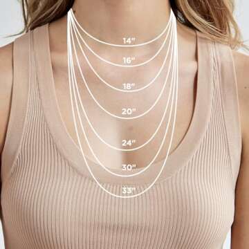 BaubleBar Bennett 18K Gold Tennis Necklace - Hypoallergenic 16" Luxe Plated Sterling Silver with Cubic Zirconia Stones - Ideal Valentine's Day Gift for Women, (Gold Plated Brass)