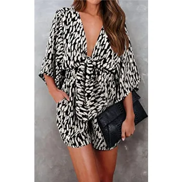 PRETTYGARDEN Women’s Floral Jumpsuit Summer Essential