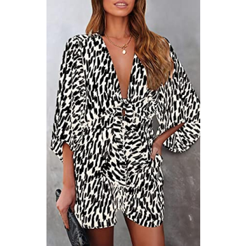 PRETTYGARDEN Women’s Floral Jumpsuit Summer Essential