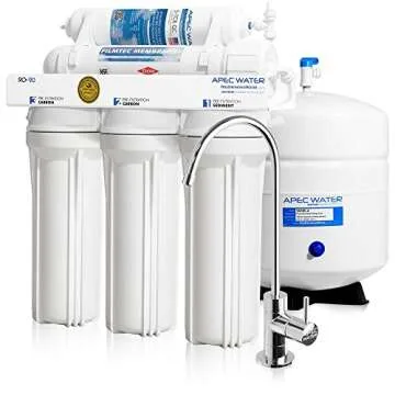 APEC Water Systems RO-90 Ultimate Series Top Tier Supreme Certified High Output 90 GPD Ultra Safe Re...