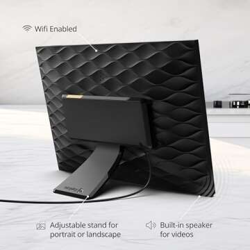 Nixplay WiFi 10.1" Touch Screen Digital Picture Frame I Easy Set Up I Share Photos and Videos Instan...