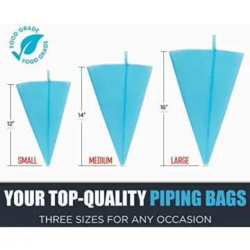 Chefast Pastry Bag Set for Perfect Cake Decorating