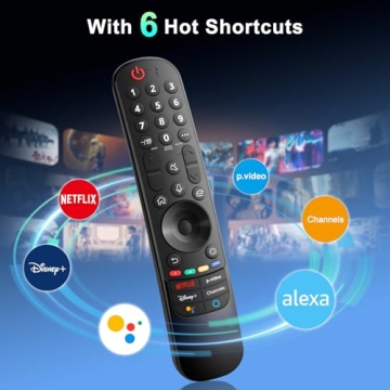 Magic Remote for LG Smart TVs - Voice Control & Easy Setup