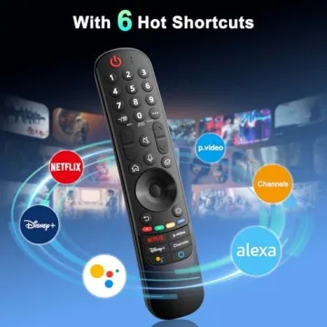 Magic Remote for LG Smart TVs - Voice Control & Easy Setup