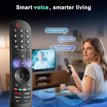 Magic Remote for LG Smart TVs - Voice Control & Easy Setup