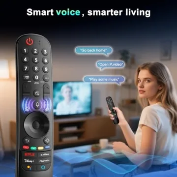 Magic Remote for LG Smart TVs - Voice Control & Easy Setup