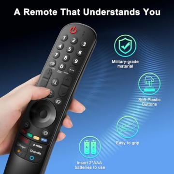 Magic Remote for LG Smart TVs - Voice Control & Easy Setup