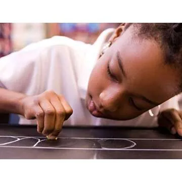 Learning Without Tears Blackboard with Double Lines- Handwriting Without Tears®- K–Grade 4+, Fine Motor Skills, Print and Cursive, Wet-Dry-Try- for School and Home Use