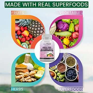 MoxyVites Daily Multivitamin for Women - Vegan, Organic Nutrients