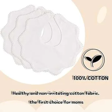 Stylish and Absorbent Bamery Baby Bandana Bibs
