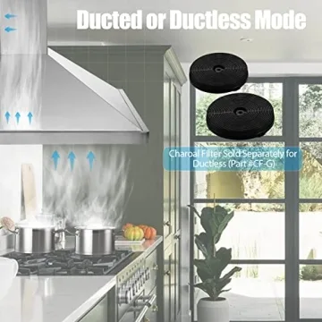 Tieasy 30" Wall Mount Range Hood - Powerful & Stylish
