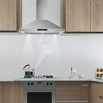 Tieasy 30" Wall Mount Range Hood - Powerful & Stylish