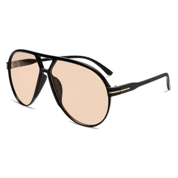 GUVIVI Retro Aviator Sunglasses Ideal for Stylish Adventures